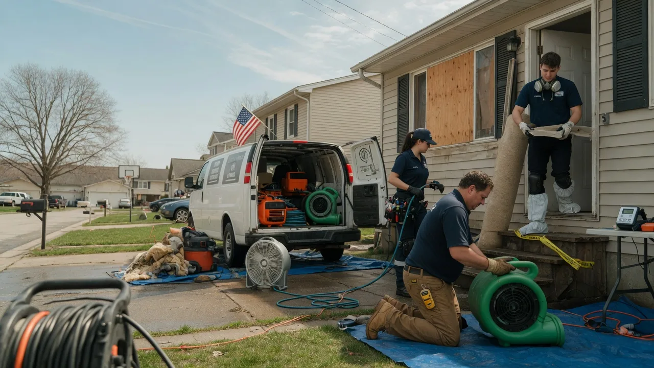 Water Damage Restoration in Genoa City, WI near me